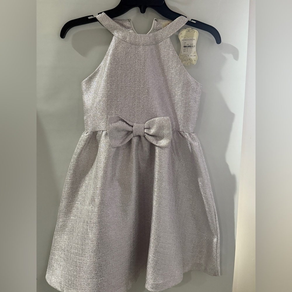 Girls Pink and Silver Soprano dress Size 10